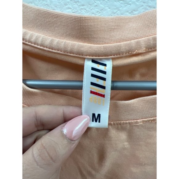 Fifth Loop Peach Motivation Money Heart T Shirt - Picture 4 of 6